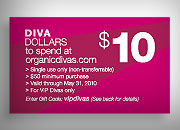 Organic Diva Diva Dollars