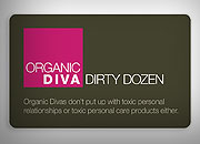 Organic Diva Dirty Dozen Card